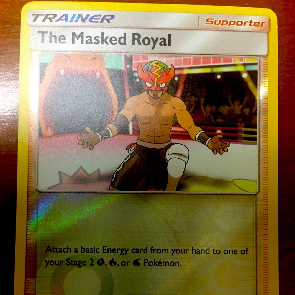 Pokémon Card the masked royal